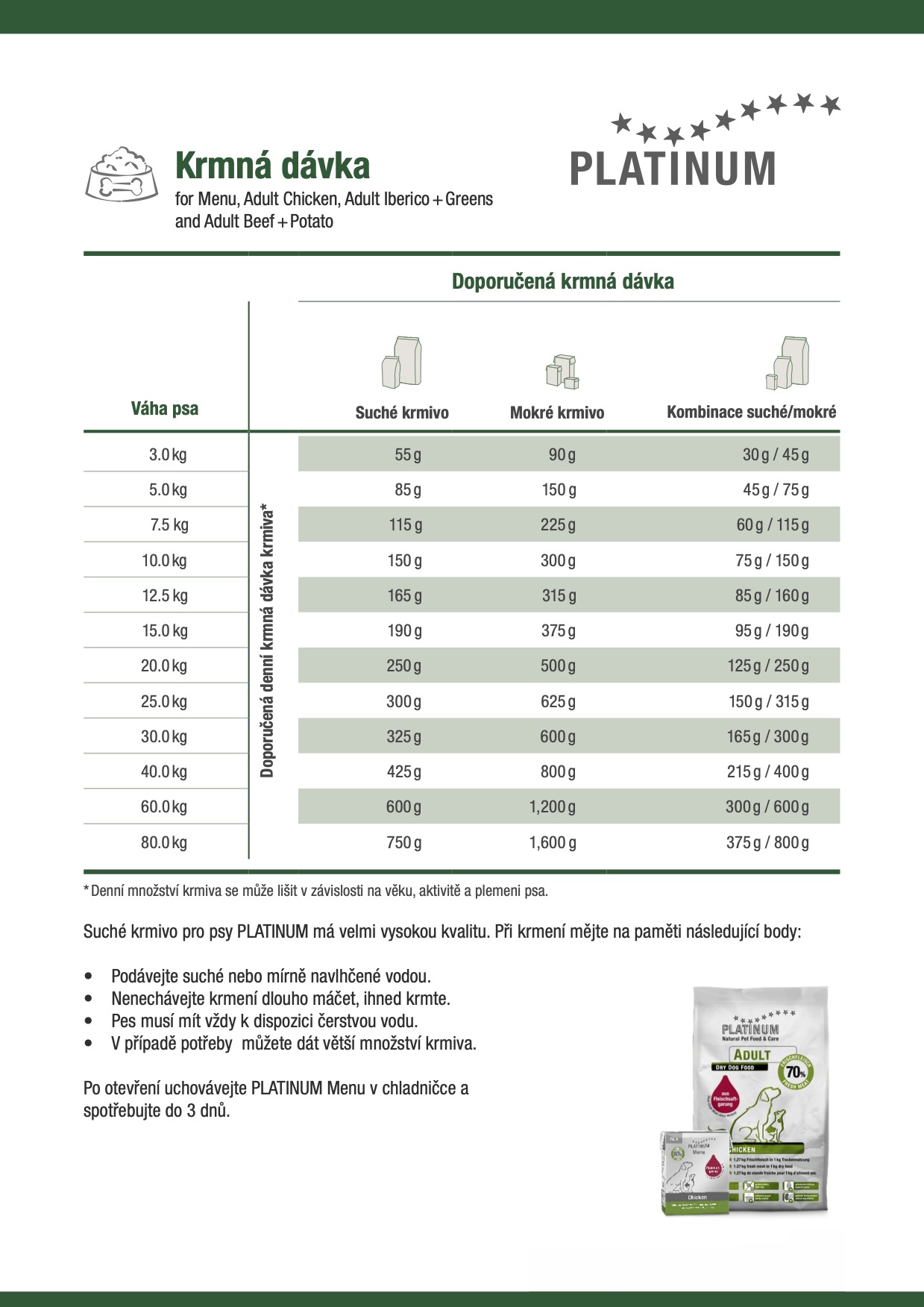 Platinum Adult Beef - Hovězí 10kg