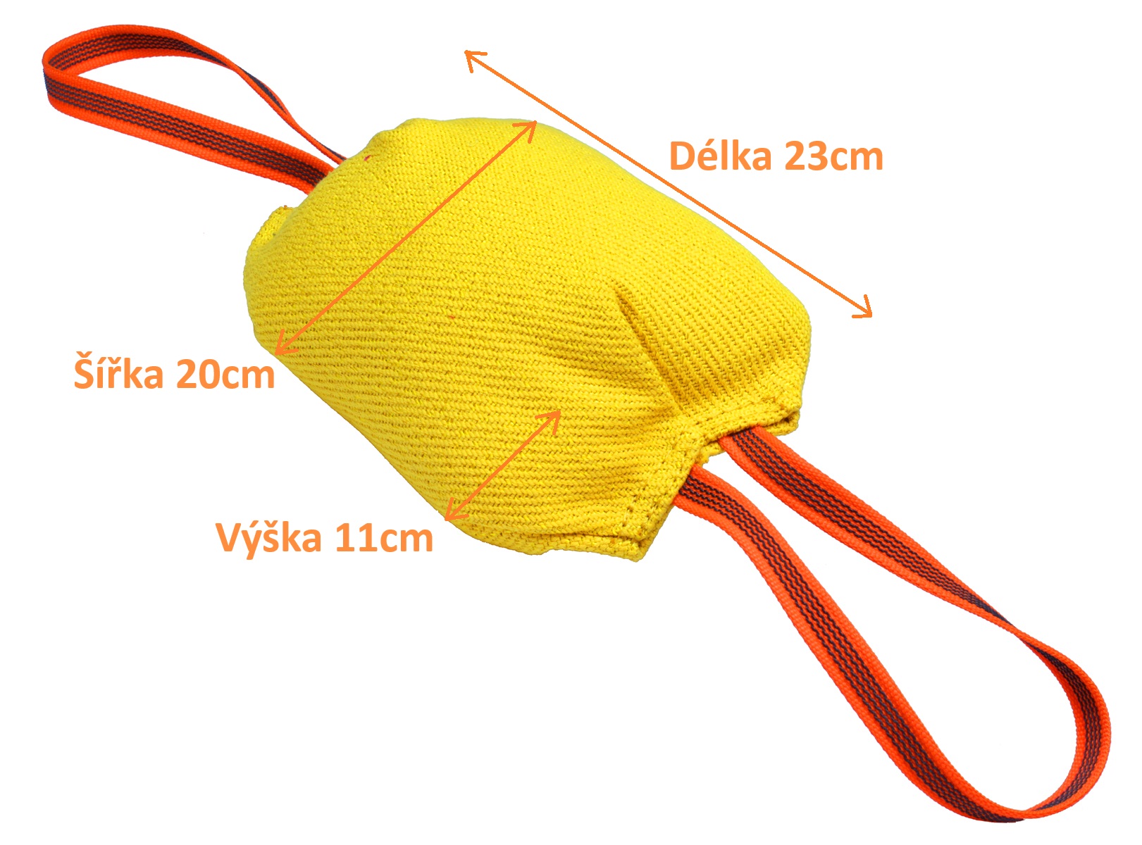Pešek RINGO, 2x ucho ,,XL,, 20x23cm BaF - mix barev