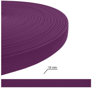 Hexa voděodolný popruh - purpurový 16mm - 1m