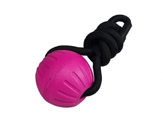 Míček FOAM se šňůrkou 7cm BaF fuchsiový