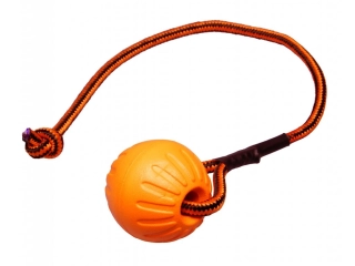 Míček FOAM se šňůrkou 7cm BaF oranžová