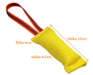 Pešek RINGO, 1x ucho 4x17cm BaF - mix barev