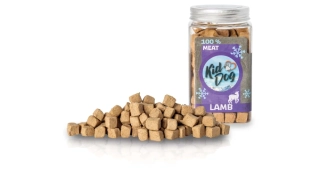 KIDDOG Super Premium 100% freeze dried LAMB CUBES - čisté jehněčí maso, sušené mrazem 105 g
